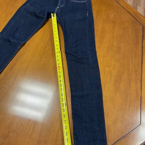 Rag & Bone Dark Blue Denim Jeans Fit 1 Mens - Picture 3 of 10